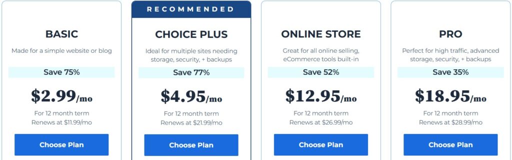 WordPress hosting vs shared hosting: Bluehost WordPress Hosting