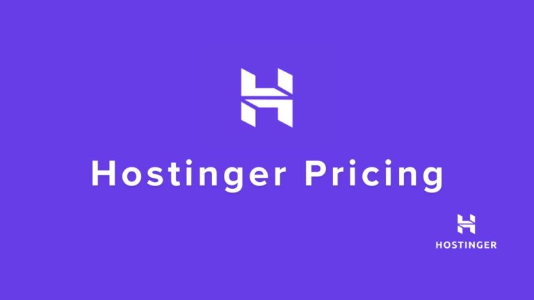 Hostinger Pricing